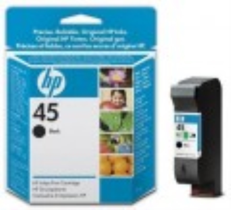 HEWLETT PACKARD Cartuccia originale HP InkJet 45 (51645GEABD) nero